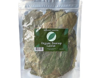 Premium Grade Organic Soursop Leaves - Graviola - Pesticide Free - Free Uk P&P