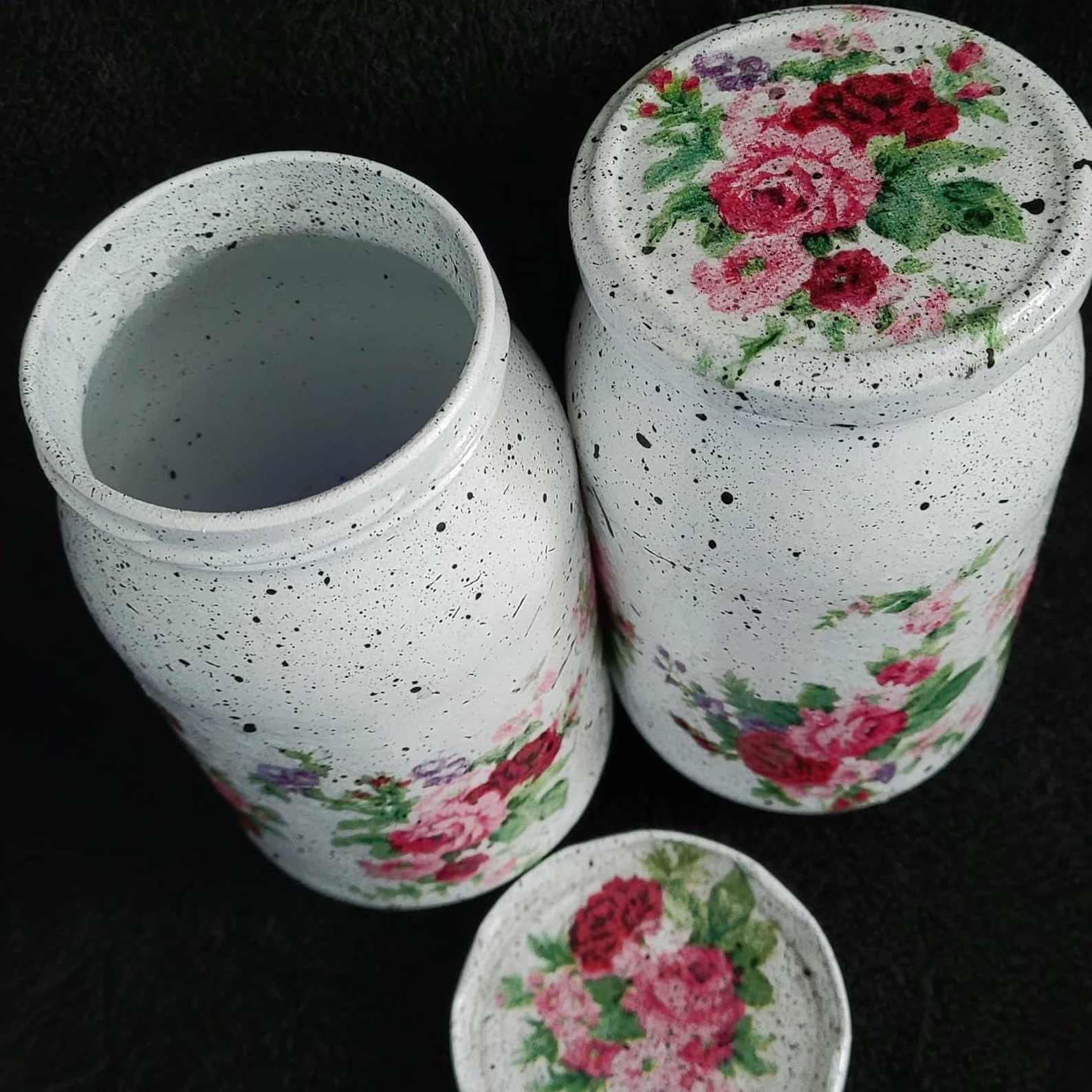 Jar's decoupage handmade Etsy