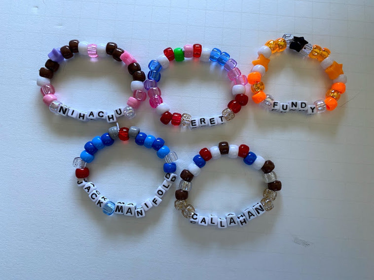 MCYT Kandi Bracelets Etsy
