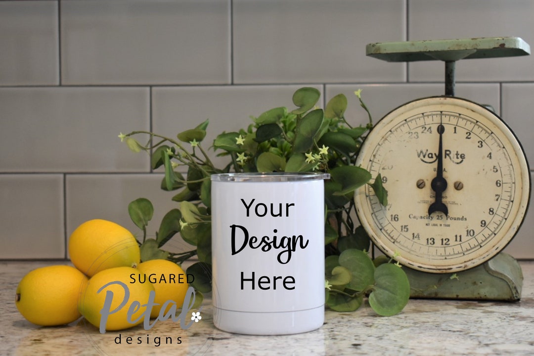 Travel Tumbler Mockup Digital Download JPG Template Coffee Drink Tea