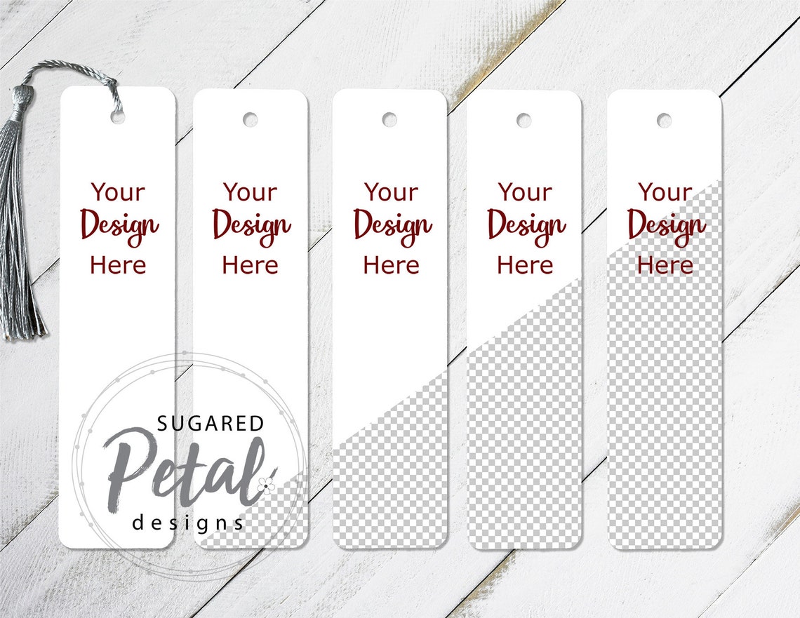 Mockup 5 Bookmark | Digital Download JPG & PNG Aluminum Bookmark | Easy ...