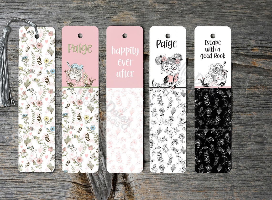Mockup 5 Bookmark | Digital Download JPG & PNG Aluminum Bookmark | Easy ...