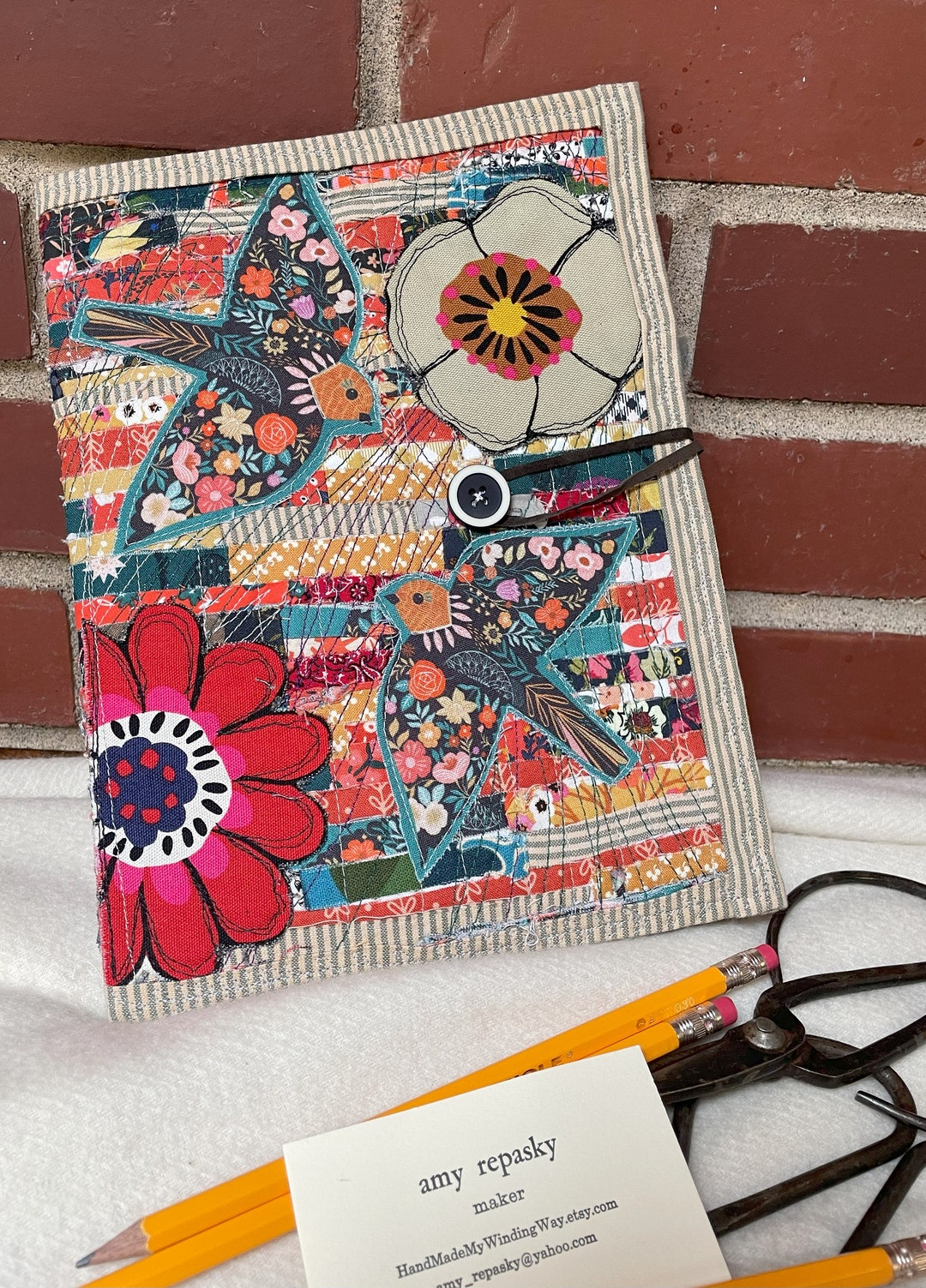 Portfolio, Quilted Folder, Craft Storage, Needle Book, Modern Quilting ...