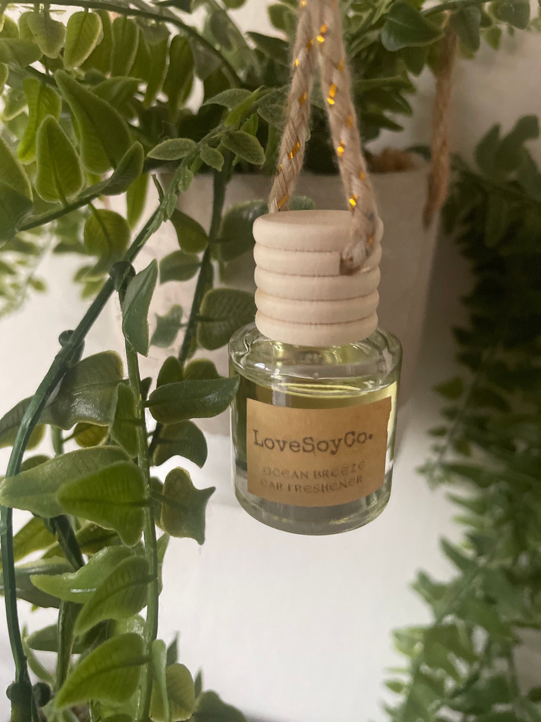 Handmade Car Air Freshener Ocean Breeze Scent Brand New Etsy