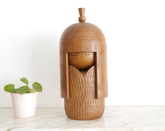 Exklusive Vintage Kreative Kokeshi Von Der berühmten Shozan Shido (1932-1995) | Titel &#39;Dojo&#39; | 26 cm