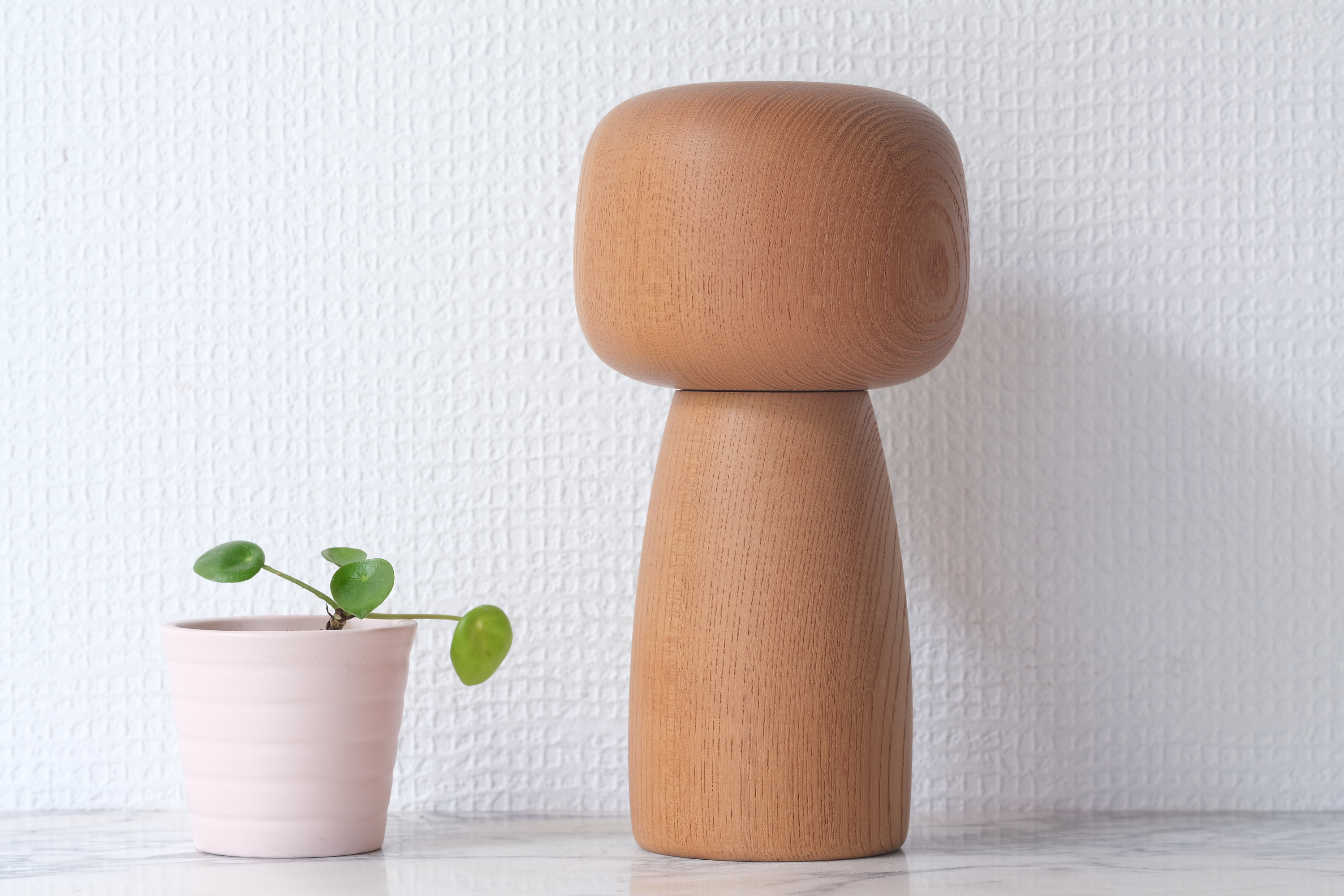 山中三平（1926-2012）による限定ヴィンテージ創作こけし | 20 cm