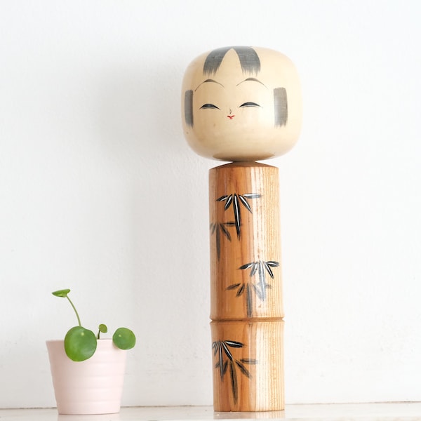 vintage Creative Kokeshi par Masuo | 29 cm