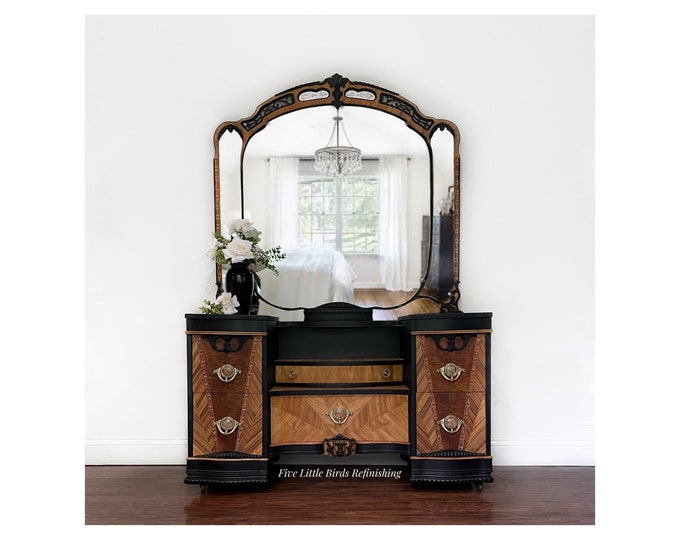 Antique Vanity/vintage Vanity/victorian Vanity/refinished Vanity/make ...
