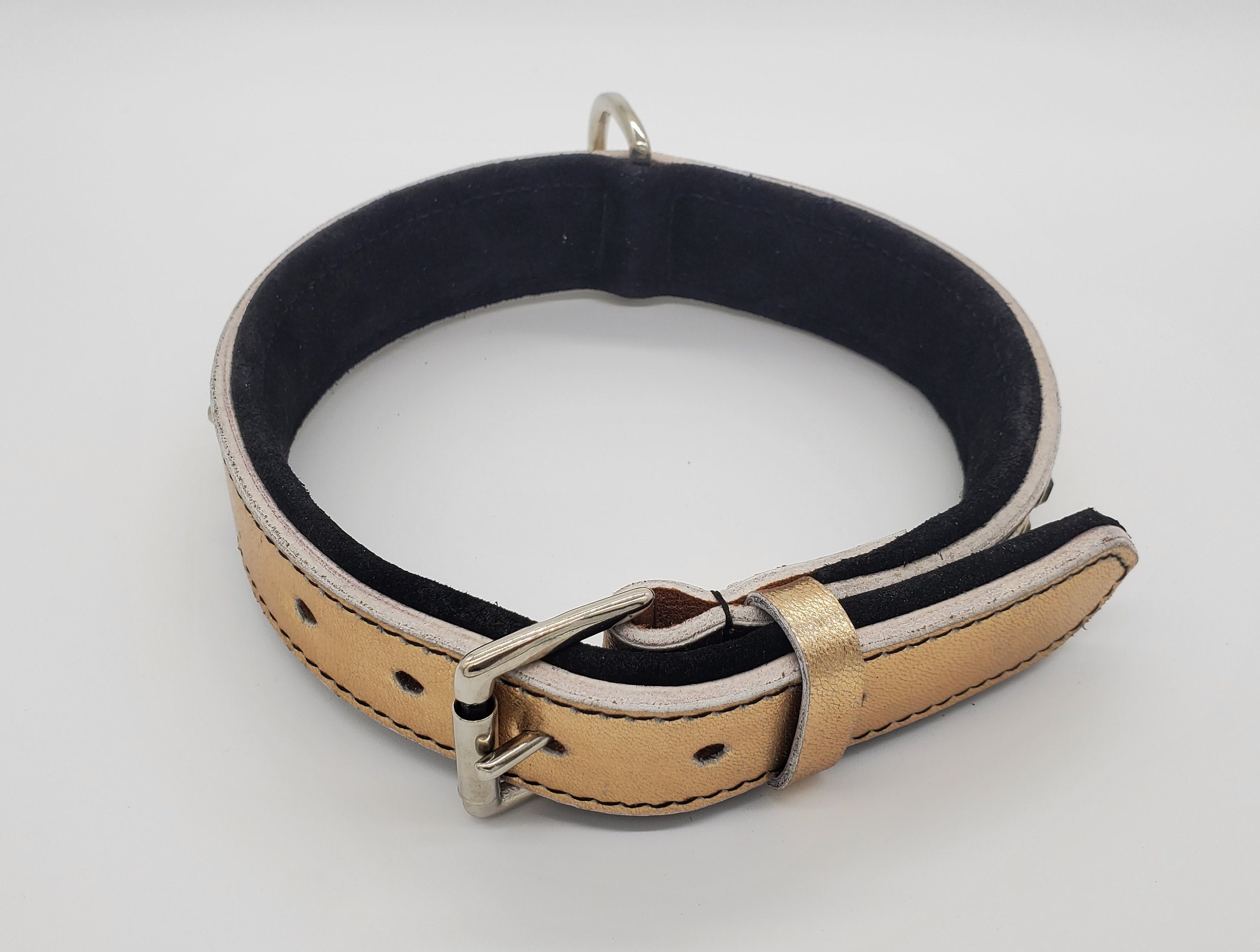 BlazingPaws Gangsta Dawg Gold Dog Collar Designer Luxury Etsy.de