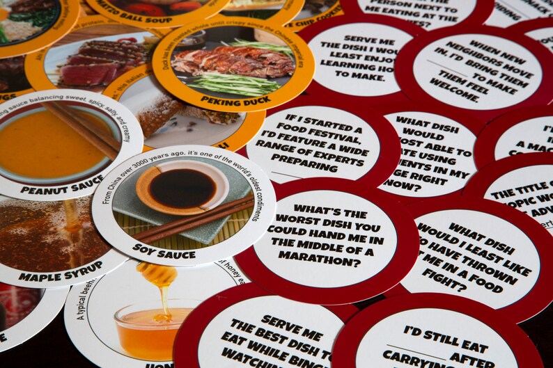 Dishing It Up® Card Game Etsy