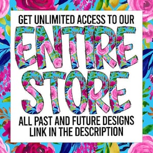 ENTIRE STORE All Past and Future Designs Google Drive Access Whole Etsy Shop All Letters, Monograms & Sublimation Designs zdjęcie 2