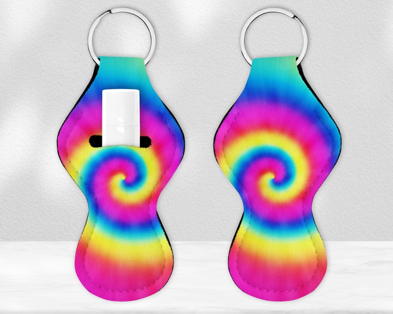 250 Lip Gloss Keyring Sublimation Design Lip Balm Key Ring Etsy