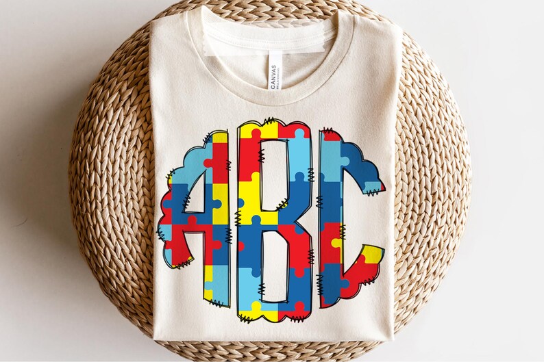 Autism Mega Doodle Letter Bundle, Alphabet Set, Clip Art Letters ...