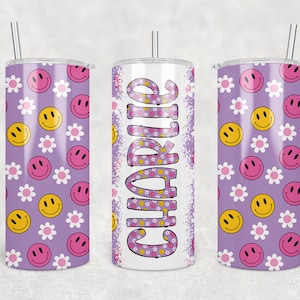 15oz Tumbler Wrap with Matching Doodle Letters, Hand drawn Alphabet, Kids Tumbler Sublimation PNG - Pattern 162