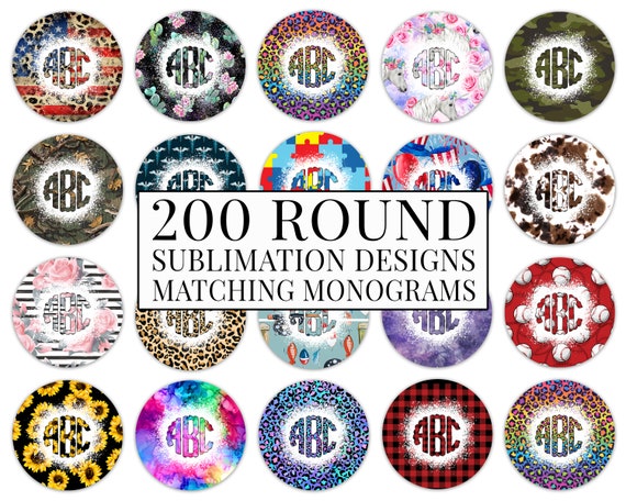 Round Sublimation Coaster