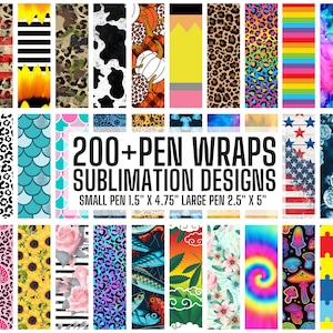 200+ PNG Pen Wrap Bundle, Pen Wrap Sublimation Designs, Pen Waterslide Designs, Pencil Sublimation Design, Epoxy Pen Wraps, Pen Wrap Png