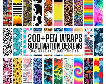 200+ PNG Pen Wrap Bundle, Pen Wrap Sublimation Designs, Pen Waterslide Designs, Pencil Sublimation Design, Epoxy Pen Wraps, Pen Wrap Png
