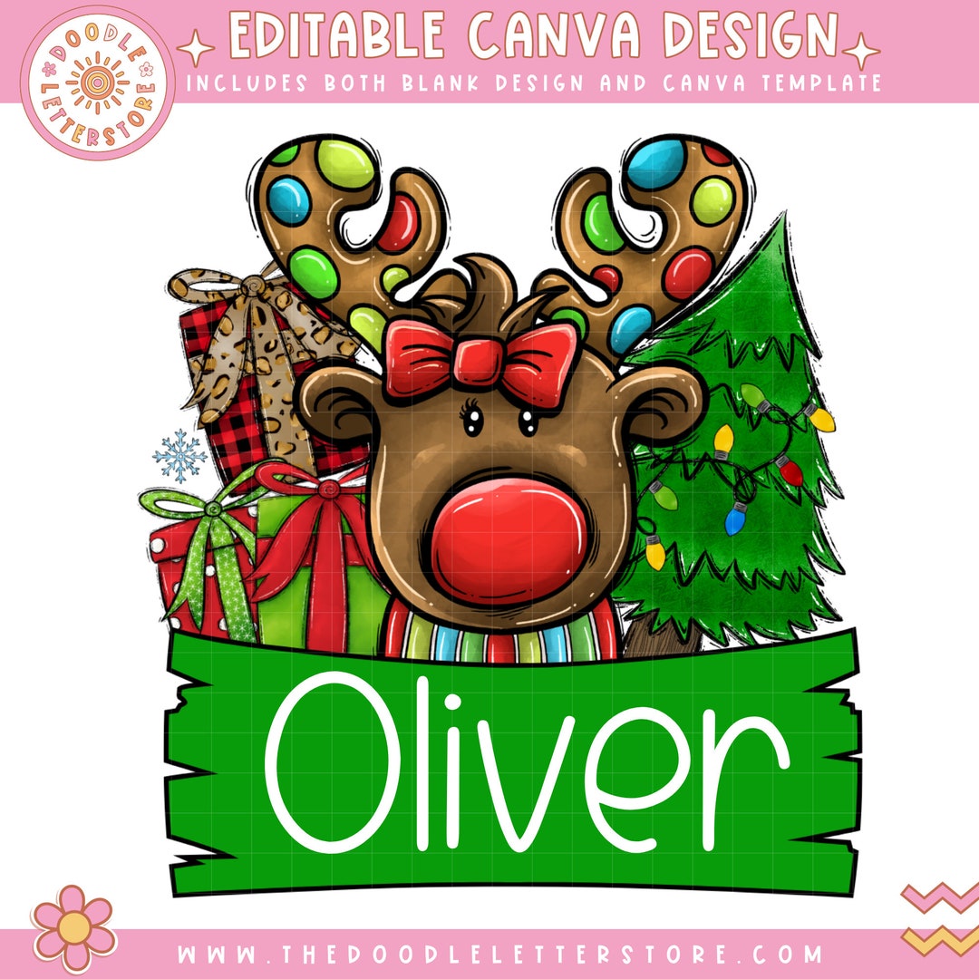 EDITABLE Christmas Name Holder Canva Template Make Your Own Name meyuhon-cinnamoroll-hoodie-for-kids-cute-and-cozy-unisex-design-for