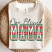 Ugly Christmas Sweater Mega Doodle Letter Bundle, Alphabet Set, Clip ...