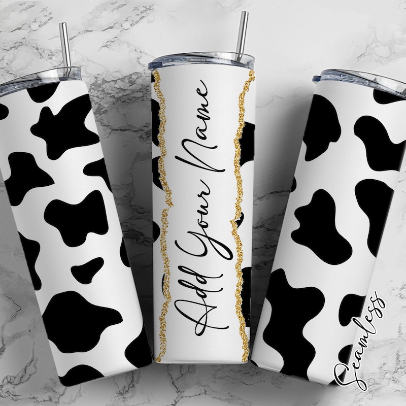 Cowprint Name On - Etsy