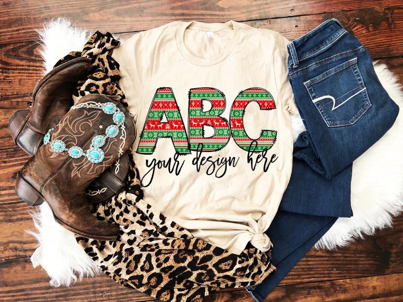 Ugly Christmas Sweater Mega Doodle Letter Bundle, Alphabet Set, Clip ...