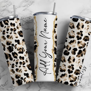 20oz Grippy Tumbler Case (24 Units) - Cheetah Bottom