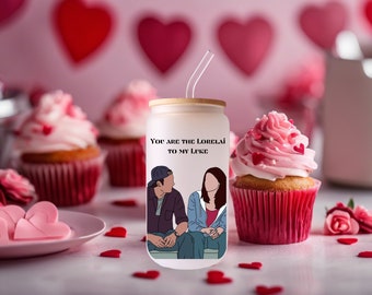 Are you a couple like; Luke and Lorelai, Valentine's Day Glass Cup Gifts