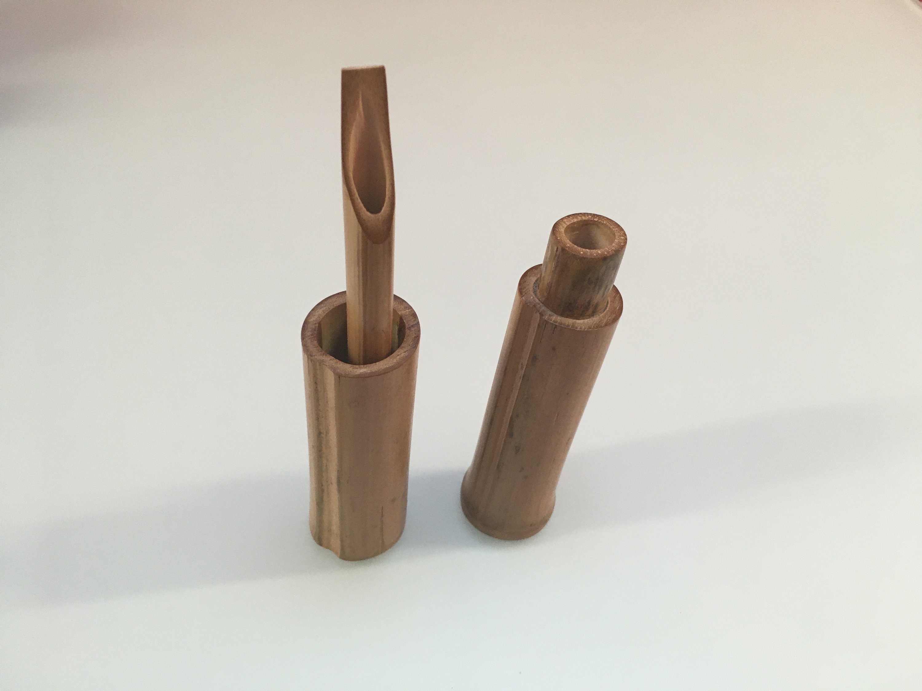 Calame Bamboo Calligraphy Ink Writing Box Wood Etsy