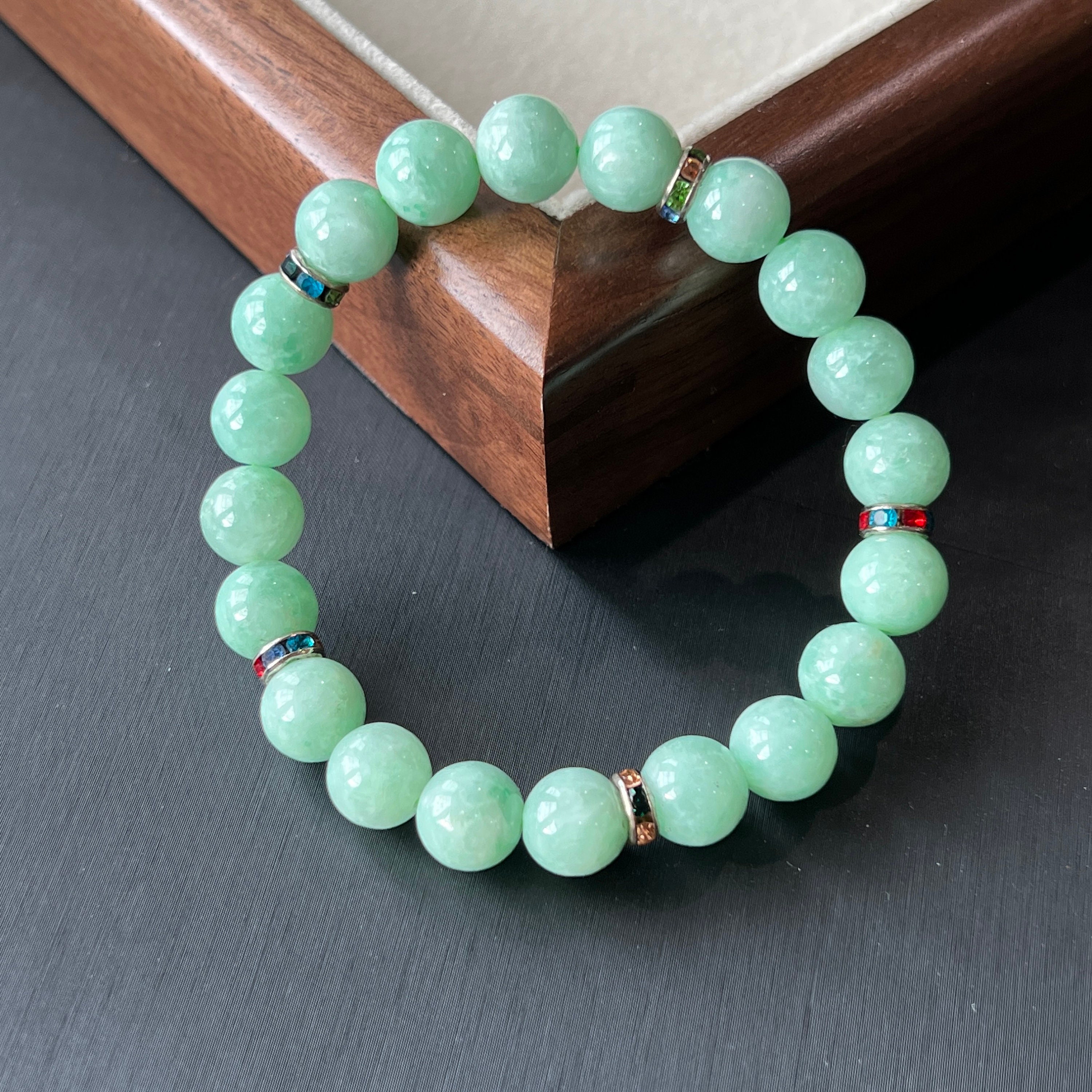 Green Jade Bracelet,cross Bracelet,jade Bracelet,8mm Jade Beads,prayer  Bracelet,cross,stretch Bracelet,man,woman,good Luck Bracelet,gift - Etsy  Denmark