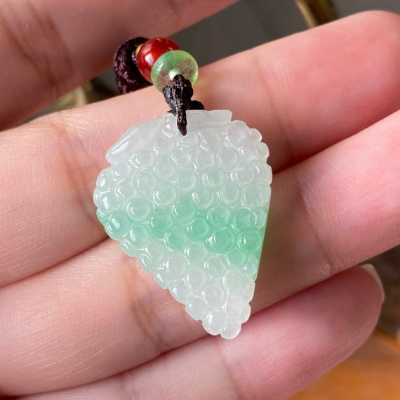 KGEZW Emerald Ice Grape Jade Bracelet Exquisite Handmade Accessories Bangles Jewelry Gift (Color : A, Size : 59-60mm) Jade Grapes - Etsy