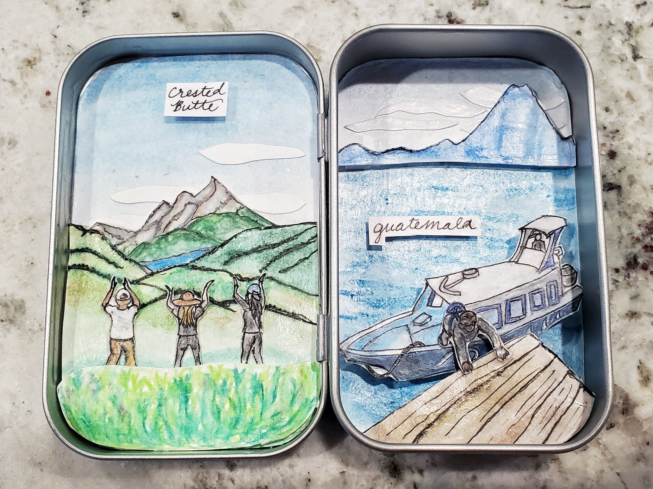 Custom Altoid Box Diorama Unique Gift Etsy