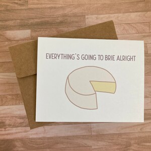 Tout pour le brie - Carte de voeux - Fromage brie