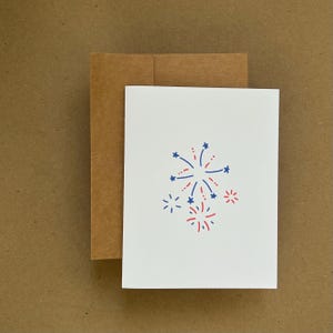 Fireworks - Blank Card