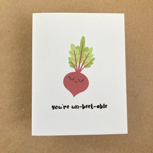 Youre Un-beet-able Greeting Card image 2