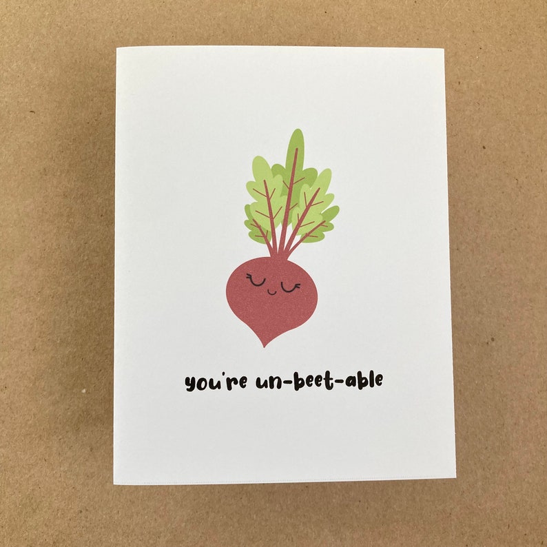 Youre Un-beet-able Greeting Card image 2