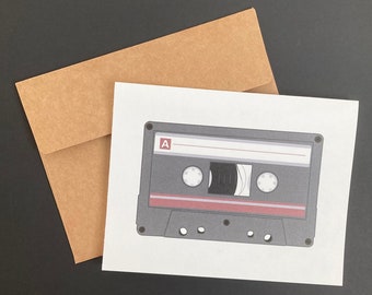 Cassette Tape - Blank Card
