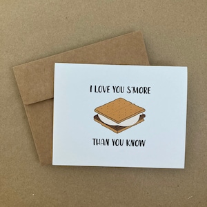 Je t'aime plus que tu ne le penses - Carte de vœux