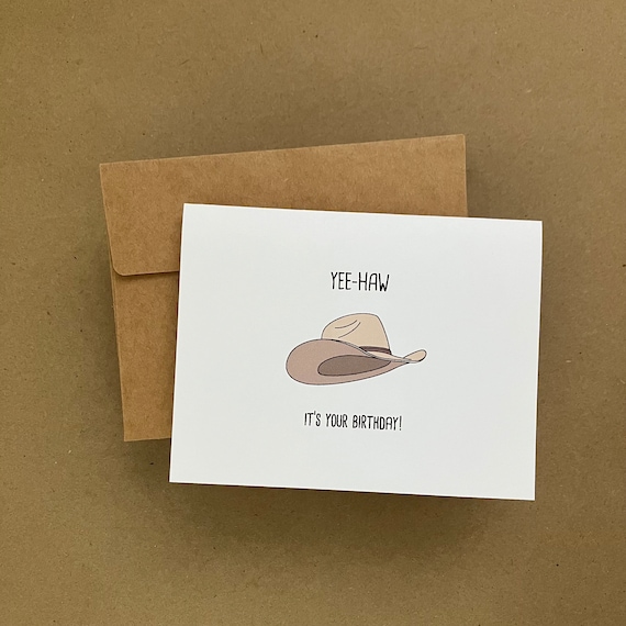 Yee Haw Card Yee Haw Card