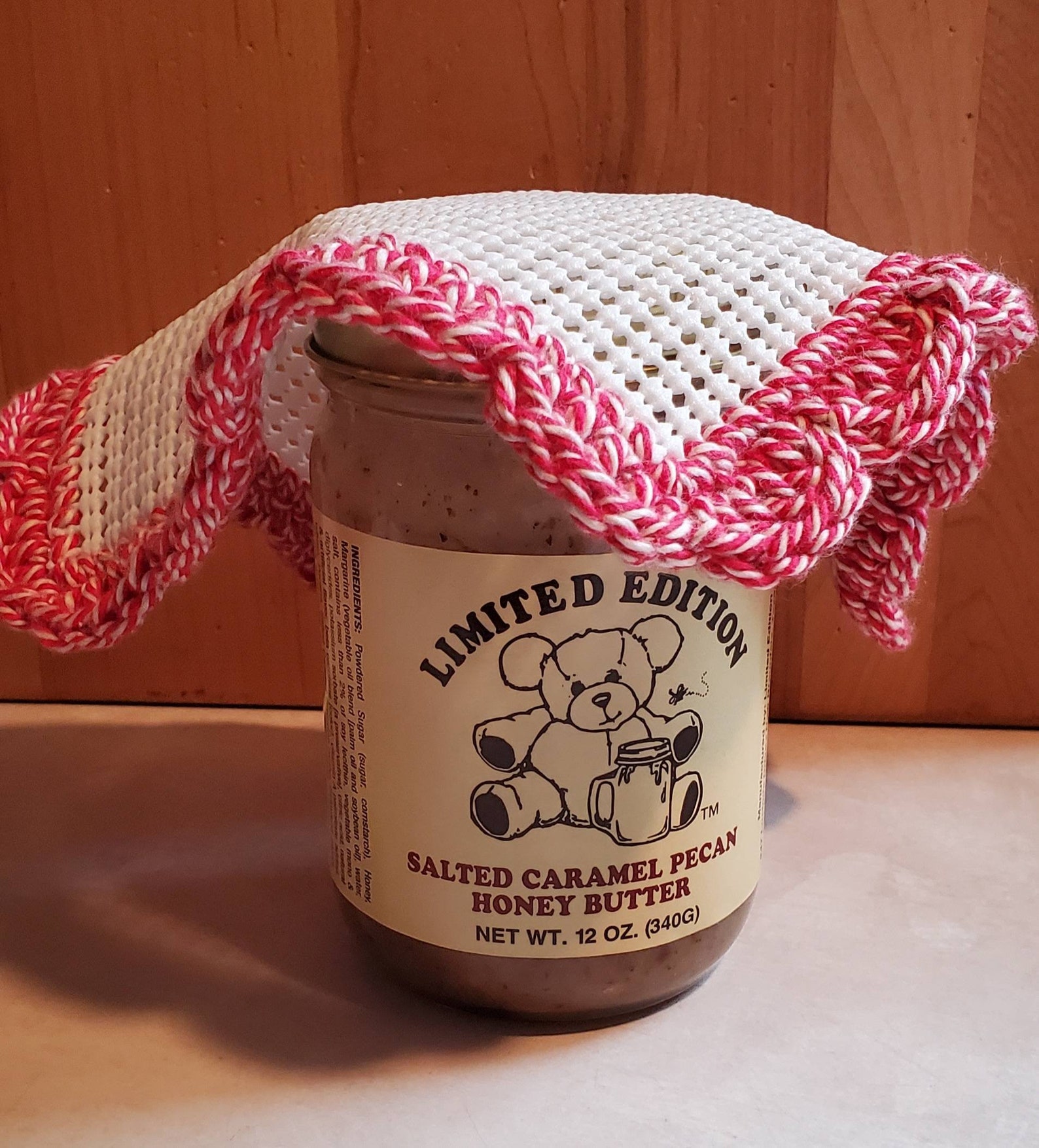 Gripper Jar Opener with crocheted trim Etsy