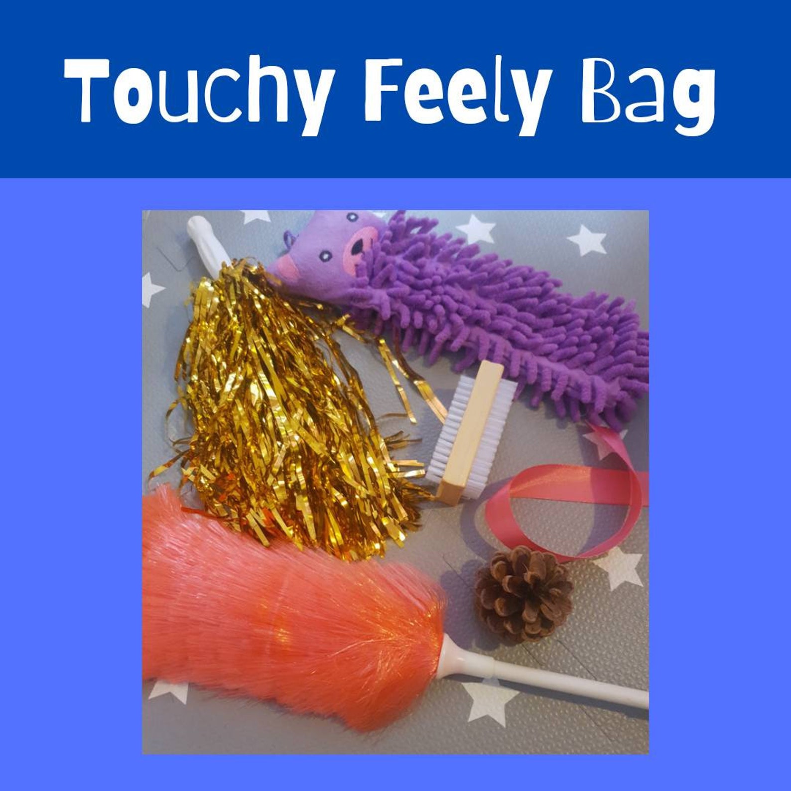 Sensory Bag Touchy Feely Materials Baby Sensory Eyfs Early Etsy UK