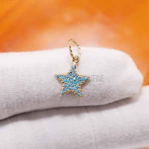 Vermeil Wholesale Gold or Sterling Silver Twinkle Star Charms - Tiny Star Charm, Starlight, North Star, Celestial Sky Charm, Asterisk Charm, 518, 925