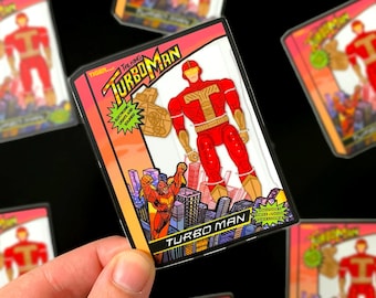 Action Figure - Christmas Movie Inspired Sticker - Toy Doll - Holiday Stickers