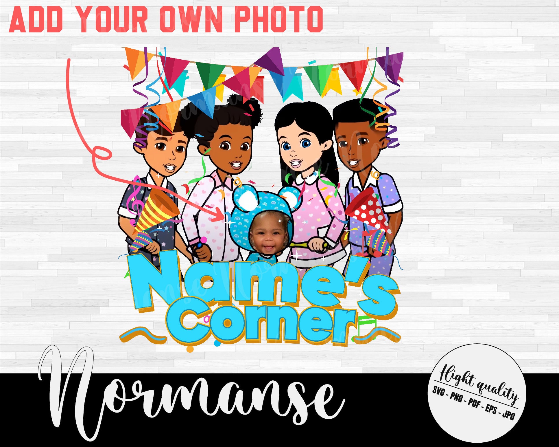 Gracie's Corner and Friends Png Happy Birthday Png Etsy UK