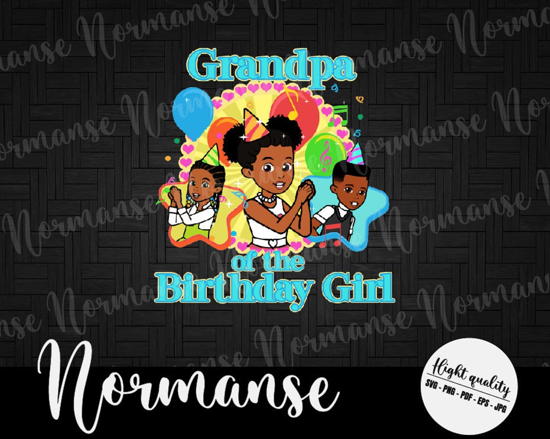 Grandpa of Birthday Girl Svg Gracies Corner Birthday Svg Etsy Ireland