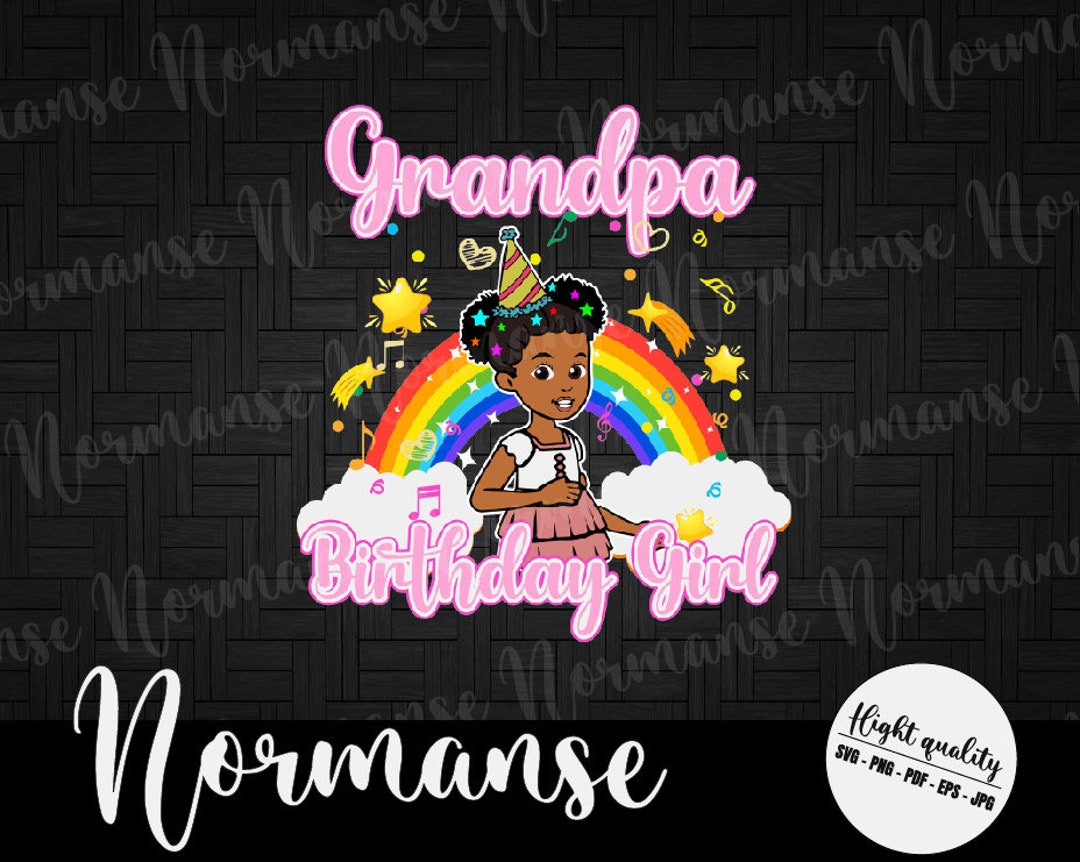 Grandpa of Birthday Girl Svg, Gracies Corner Birthday Svg, Gracies