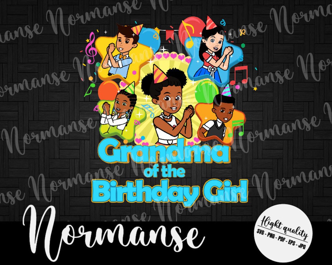 Grandma of Birthday Girl Svg, Gracies Corner Birthday Svg, Gracies