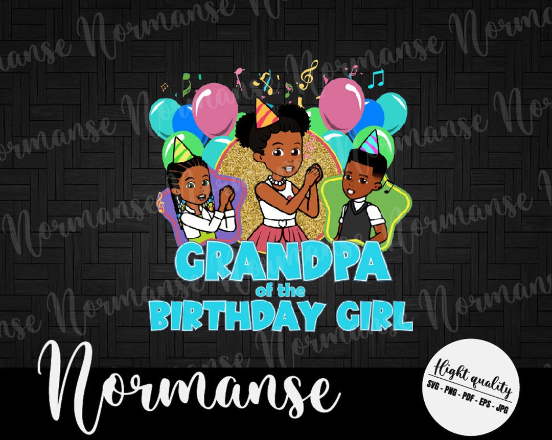 Grandpa of Birthday Girl Svg Gracies Corner Birthday Svg Etsy