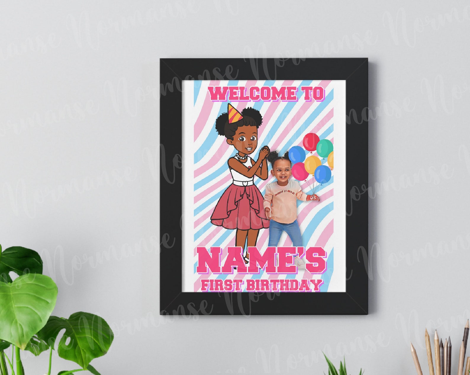 Gracie's Corner Birthday Sign Gracie's Corner Etsy
