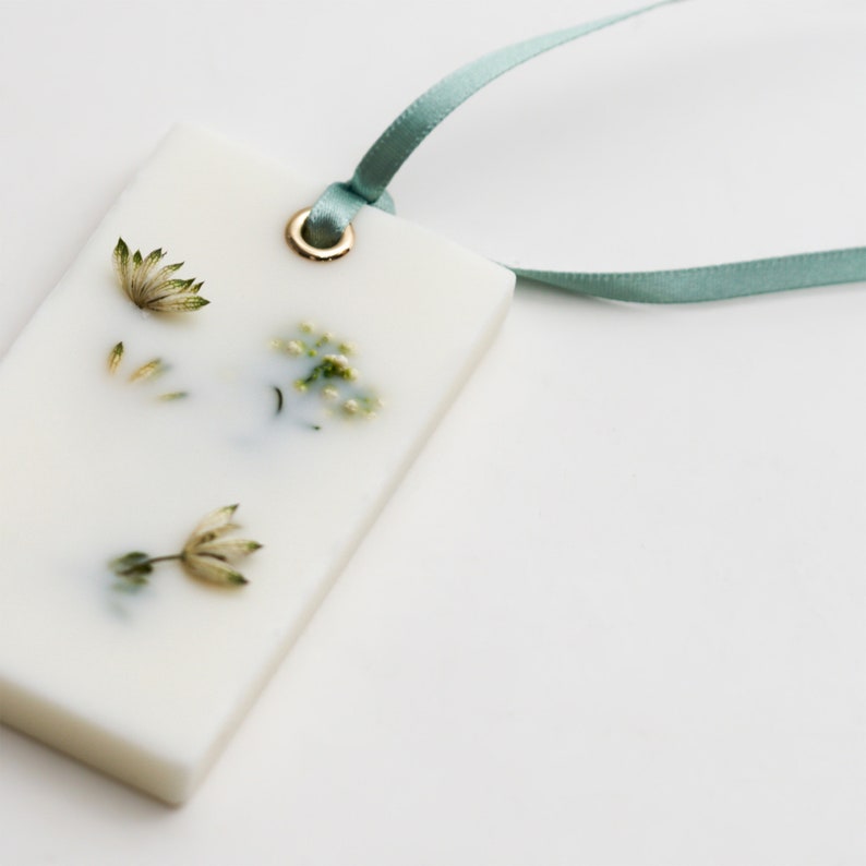 Bonica Classic Soy Wax Tablets With Dried Flowers Premium Etsy