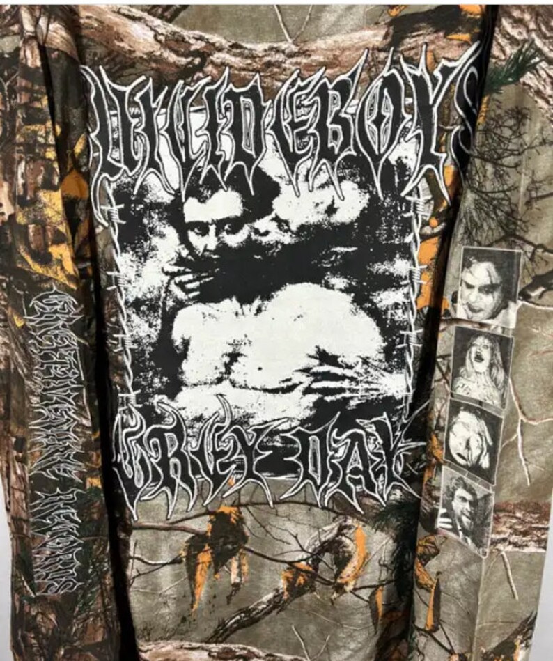 Suicideboys Grey Day Longsleeve Camo Rare Large XL G59 Etsy Canada